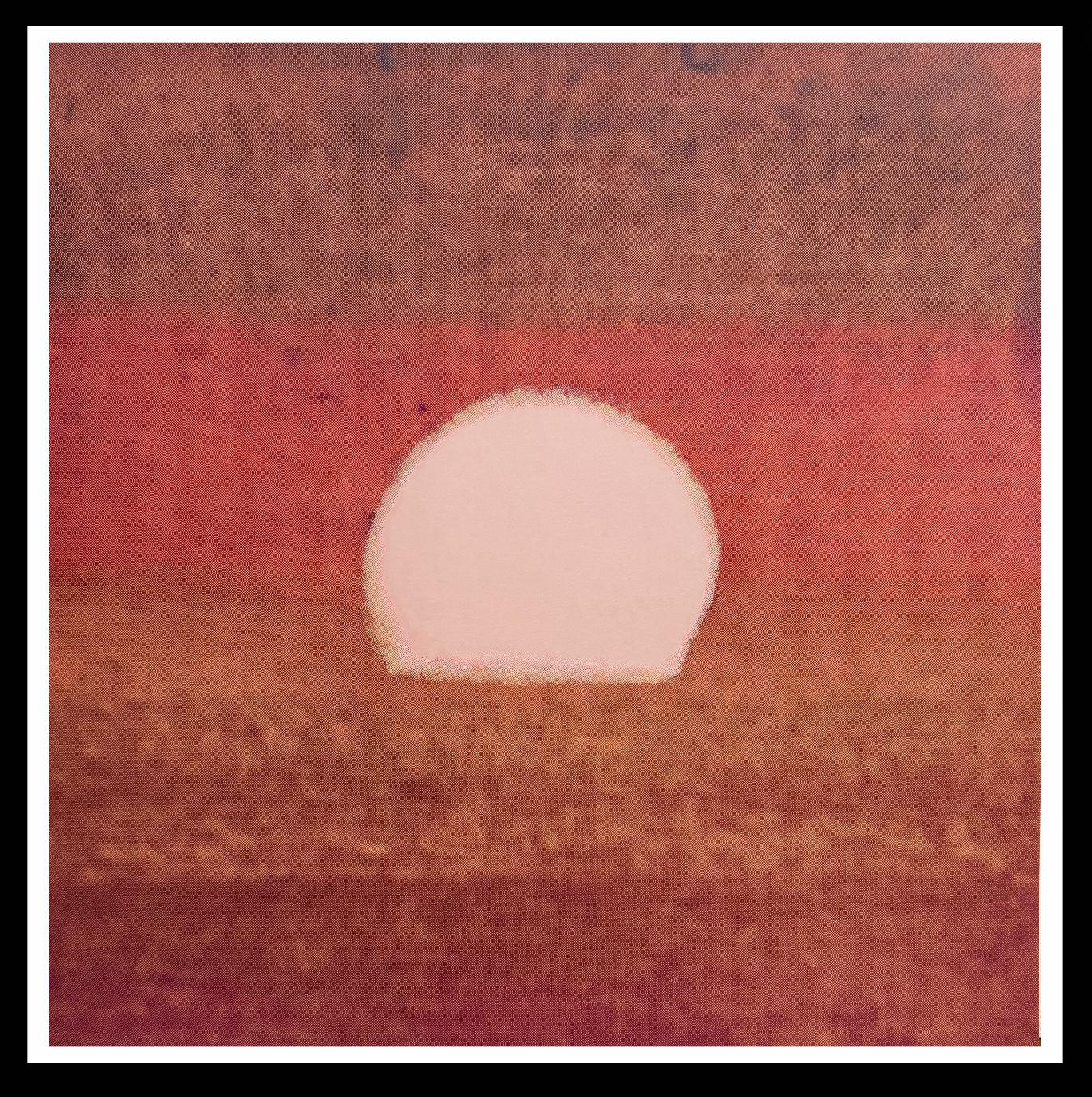 Full sized Andy Warhol "SUNSET"#25- Screenprint - Unsigned. Pop Art- Top Quality- Ships Flat- Great Colors & Best Price.
